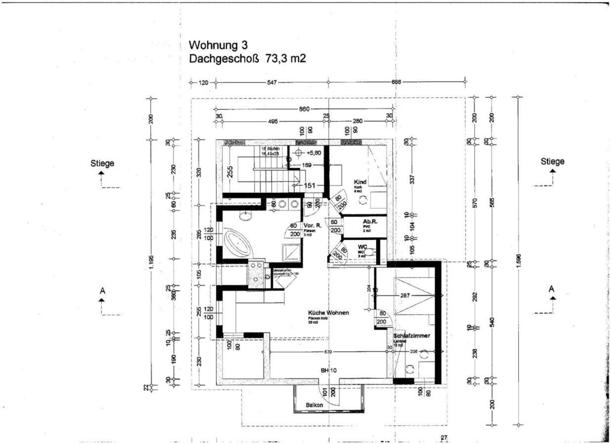 Appartement Sprung Radstadt Buitenkant foto